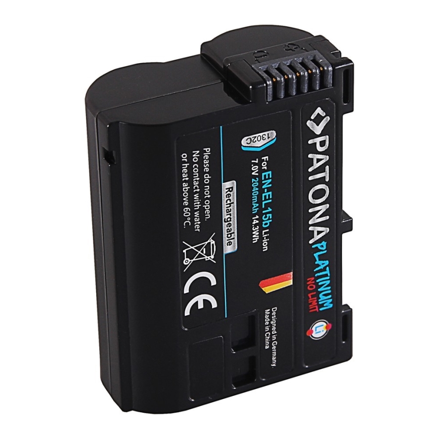 PATONA - Battery Nikon EN-EL15B 2040mAh Li-Ion Platinum