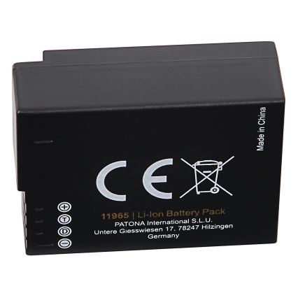 PATONA - Battery Panasonic DMW-BLC12 E 1100mAh Li-Ion Protect