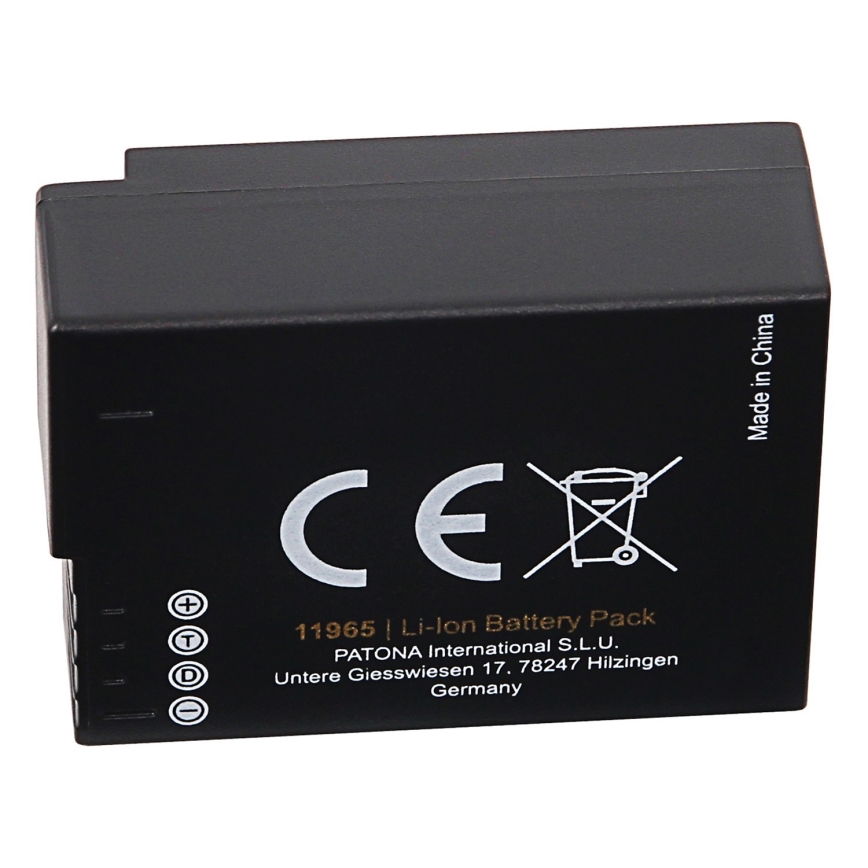 PATONA - Battery Panasonic DMW-BLC12 E 1100mAh Li-Ion Protect