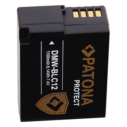 PATONA - Battery Panasonic DMW-BLC12 E 1100mAh Li-Ion Protect