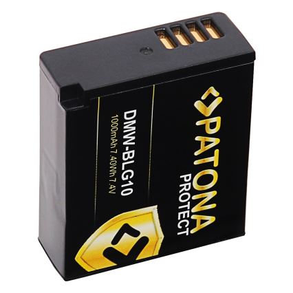 PATONA - Battery Panasonic DMW-BLG10E 1000mAh Li-Ion Protect