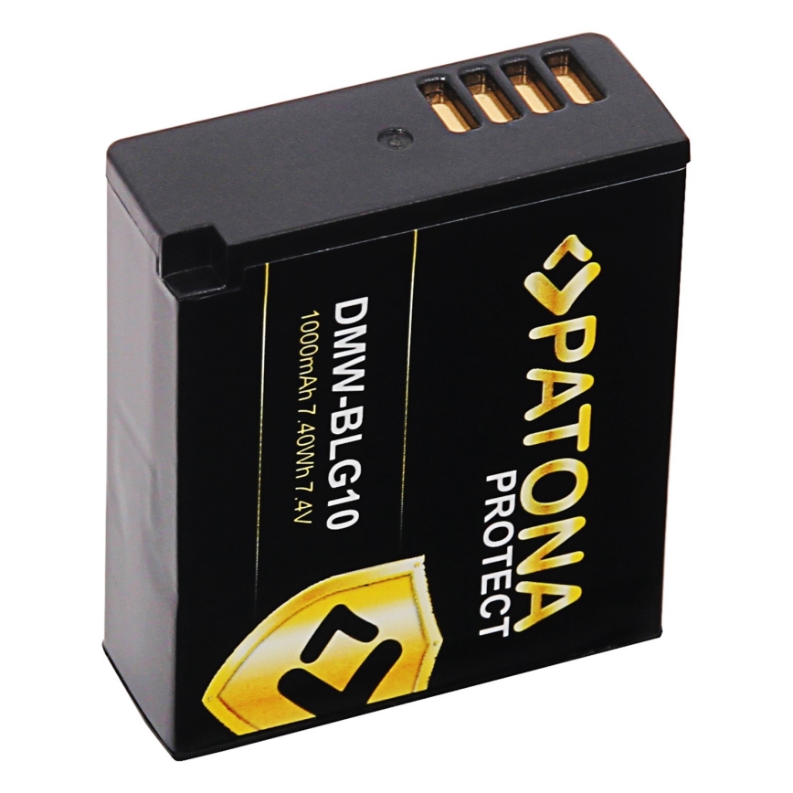 PATONA - Battery Panasonic DMW-BLG10E 1000mAh Li-Ion Protect
