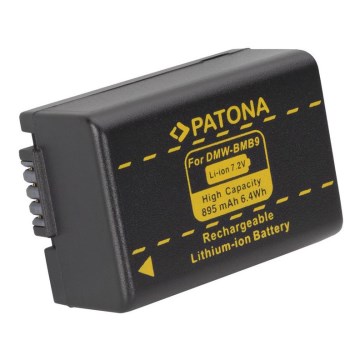 PATONA - Battery Panasonic DMW-BMB9 895mAh Li-Ion