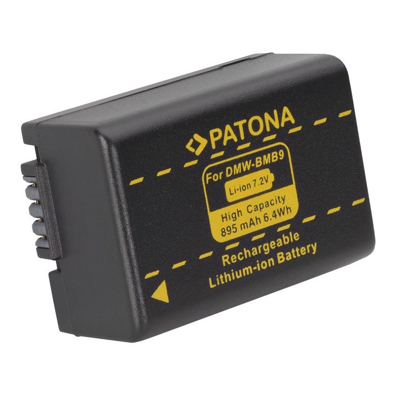 PATONA - Battery Panasonic DMW-BMB9 895mAh Li-Ion