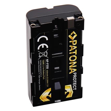 PATONA - Battery Sony NP-F550 3500mAh Li-Ion 7,2V Protect