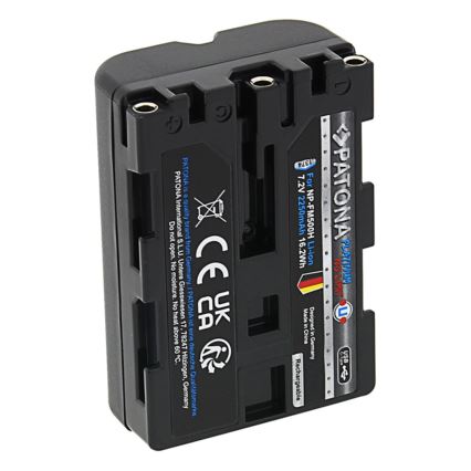 PATONA - Battery Sony NP-FM500H 2250mAh Li-Ion Platinum USB-C charging