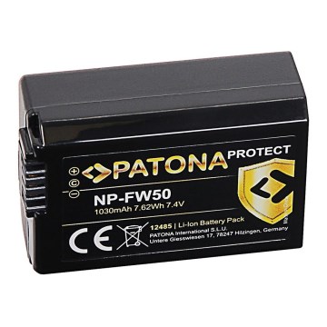 PATONA - Battery Sony NP-FW50 1030mAh Li-Ion Protect