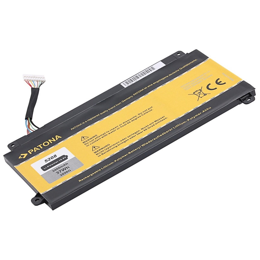 PATONA - Battery Toshiba Satellite E45W/P55W 3400mAh Li-Pol 10,8V PA5208U-1BRS