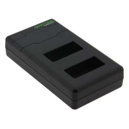 PATONA - Fast charger Dual Canon LP-E17 + cable USB-C 0,6m