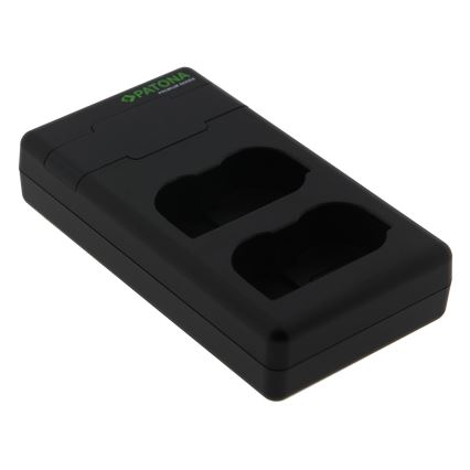 PATONA - Fast charger Dual Nikon EN-EL15/EN-EL15C + cable USB-C 0,6m