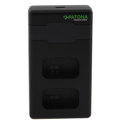 PATONA - Fast charger Dual Sony NP-FW50 + cable USB-C 0,6m