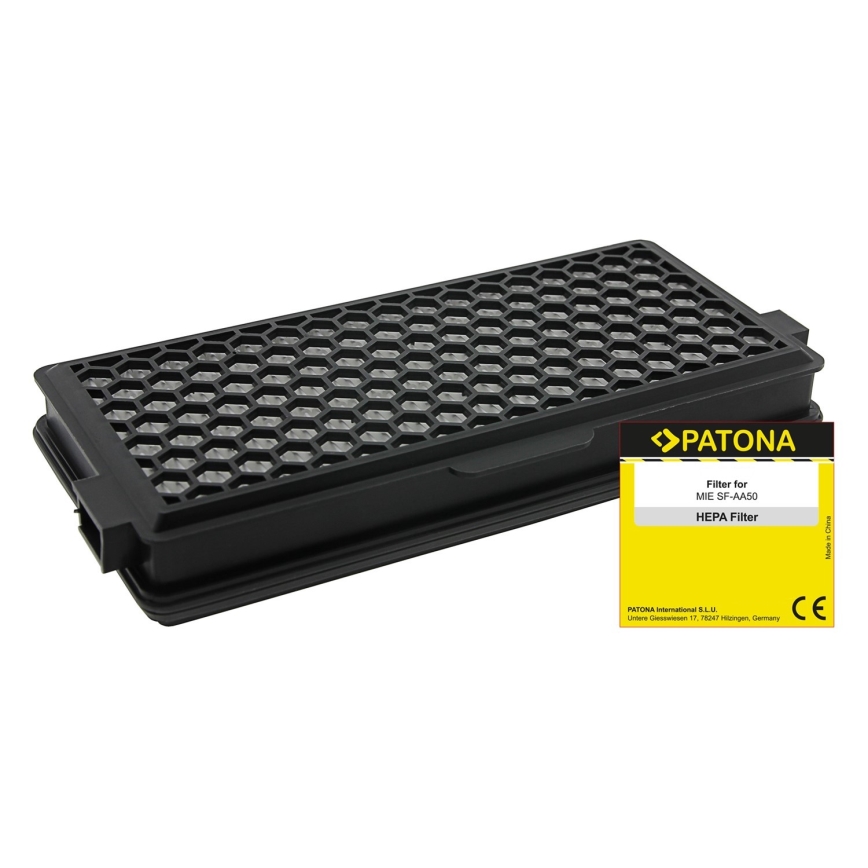 PATONA - Miele SF‑AA50 EPA Filter, Compatible with S4000/S5000/S6000/S8000 — Activated Carbon