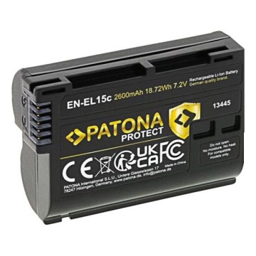 PATONA - Nikon EN-EL15C 2600mAh Li-Ion Protect Battery