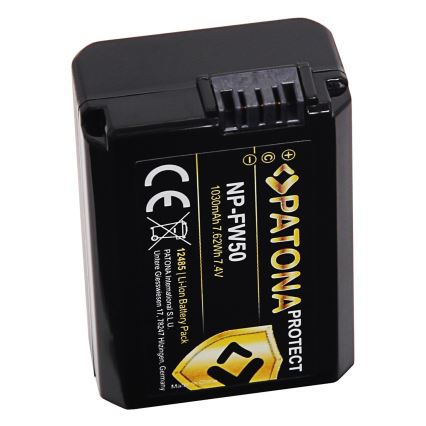PATONA - Rechargeable Battery for Sony NP-FW50 1100mAh Li-Ion Protect