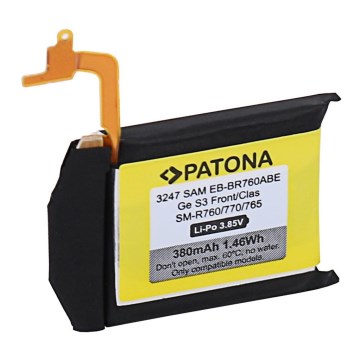 PATONA - Samsung Gear battery S3 380mAh