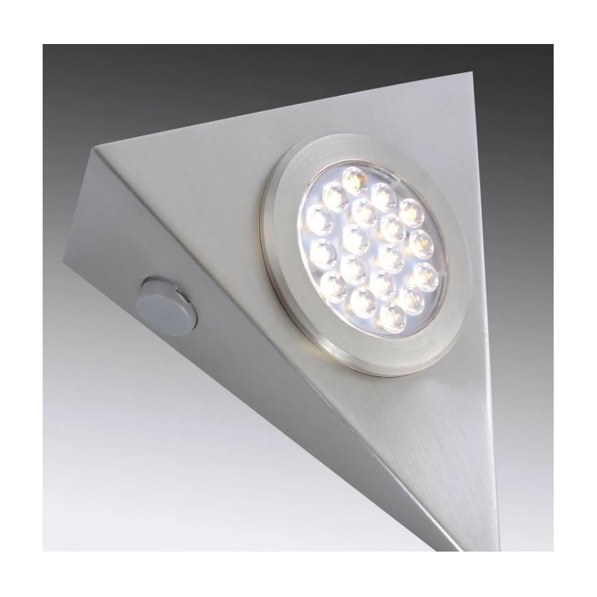 Paul Neuhaus 1119-55-3 - SET 3x LED Furniture lighting with a sensor HELENA LED/2,5W/230V