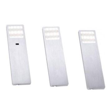 Paul Neuhaus 1120-95-3 - SET 3x LED Furniture lighting with a sensor HELENA LED/2W/230V