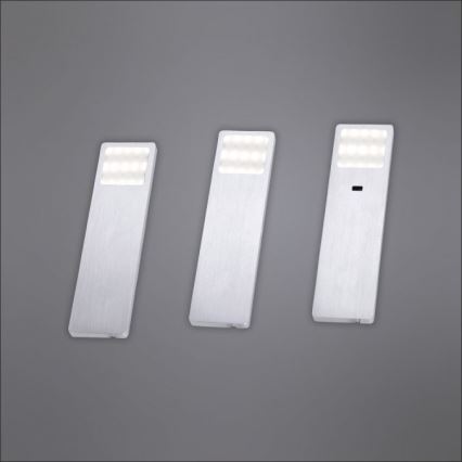 Paul Neuhaus 1120-95-3 - SET 3x LED Furniture lighting with a sensor HELENA LED/2W/230V