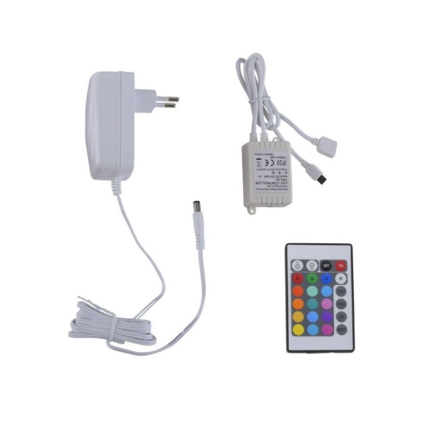 Paul Neuhaus 1205-70 - LED RGB Dimmable strip TEANIA 10m LED/30W/12/230V + remote control