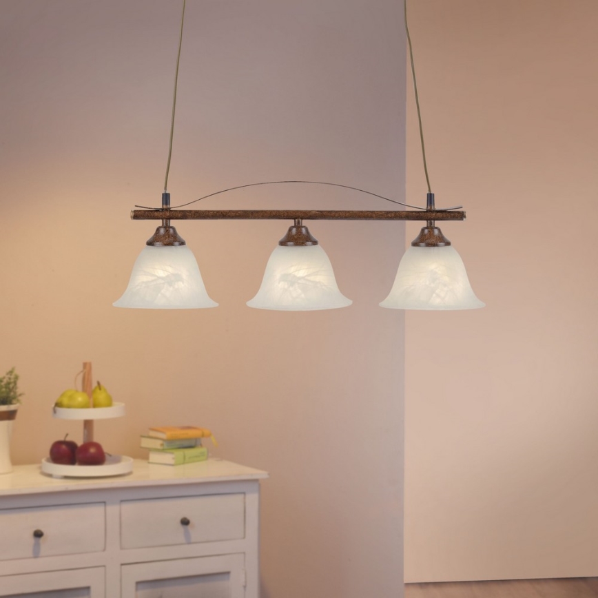 Paul Neuhaus 15243-48 - Chandelier on a string NELLY 3xE14/40W/230V