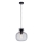 Paul Neuhaus 2003-25 - Chandelier on a string SHITAKE 1xE27/10W/230V d. 25 cm smoke