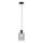 Paul Neuhaus 2006-25 - Chandelier on a string BOLETUS 1xE27/10W/230V d. 14 cm grey