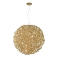 Paul Neuhaus 2019-12 - Cable-suspended pendant SAREA 15xG9/40W/230V gold
