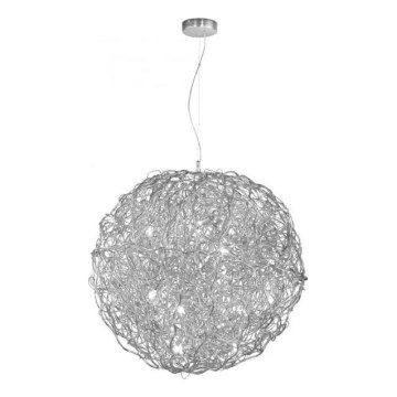 Paul Neuhaus 2019-21 - SAREA Cable-Suspended Chandelier 15xG9/40W/230V, Silver