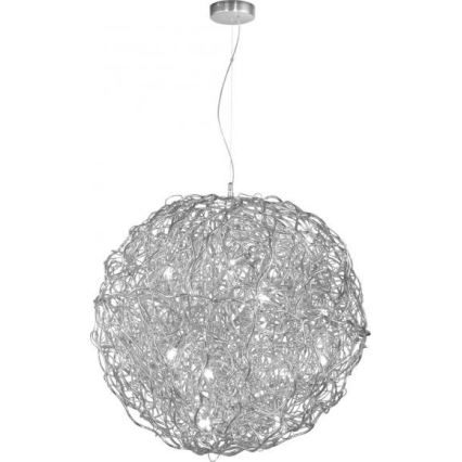 Paul Neuhaus 2019-21 - SAREA Cable-Suspended Chandelier 15xG9/40W/230V, Silver