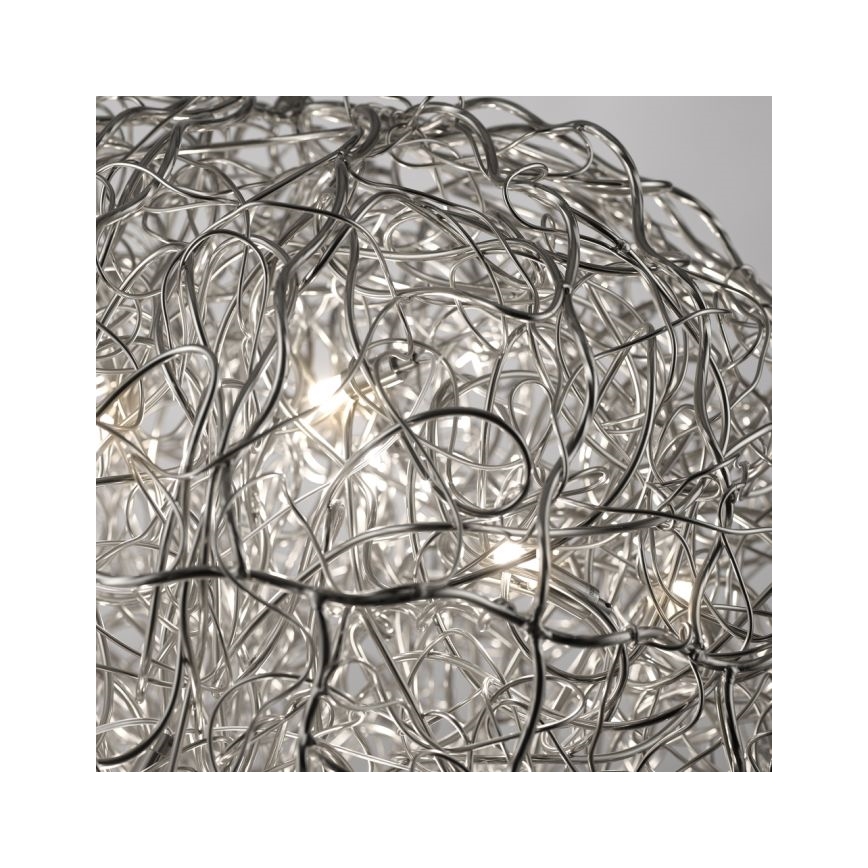 Paul Neuhaus 2019-21 - SAREA Cable-Suspended Chandelier 15xG9/40W/230V, Silver