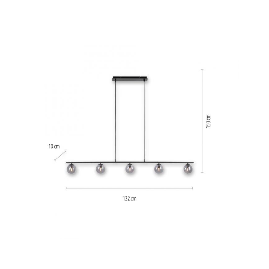 Paul Neuhaus 2026-18 - LED Chandelier on a string WIDOW 5xG9/3W/230V