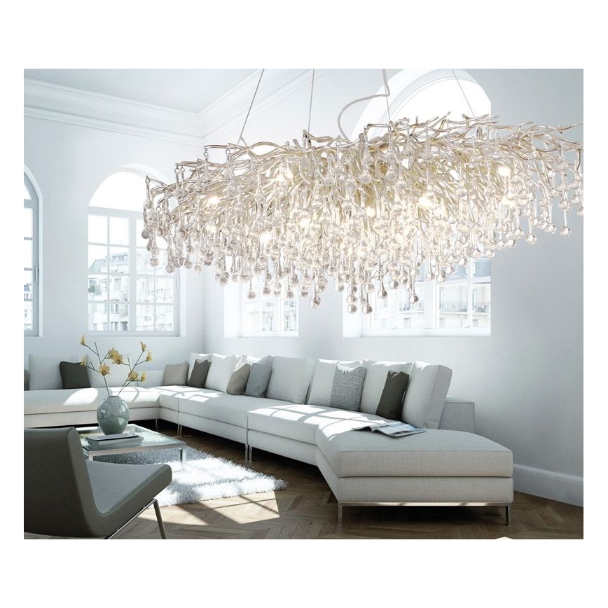 Paul Neuhaus 2031-55 - Chandelier on a string ICICLE 15xG9/40W/230V