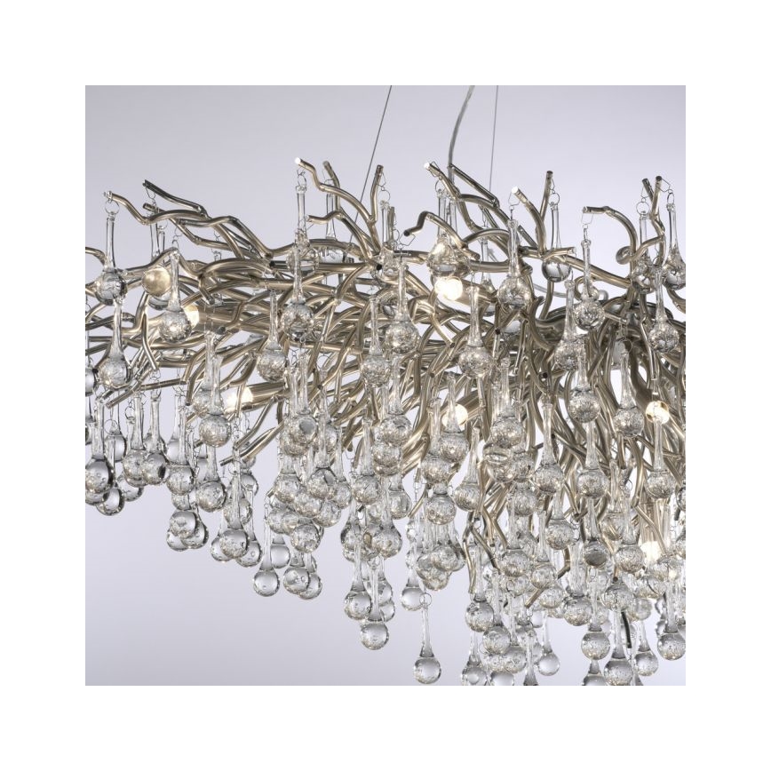 Paul Neuhaus 2031-55 - Chandelier on a string ICICLE 15xG9/40W/230V