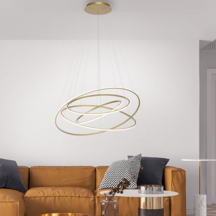 Paul Neuhaus 2124-60 - LED Dimmable chandelier on a string TESSARA LED/97W/230V 2700-5000K + remote control