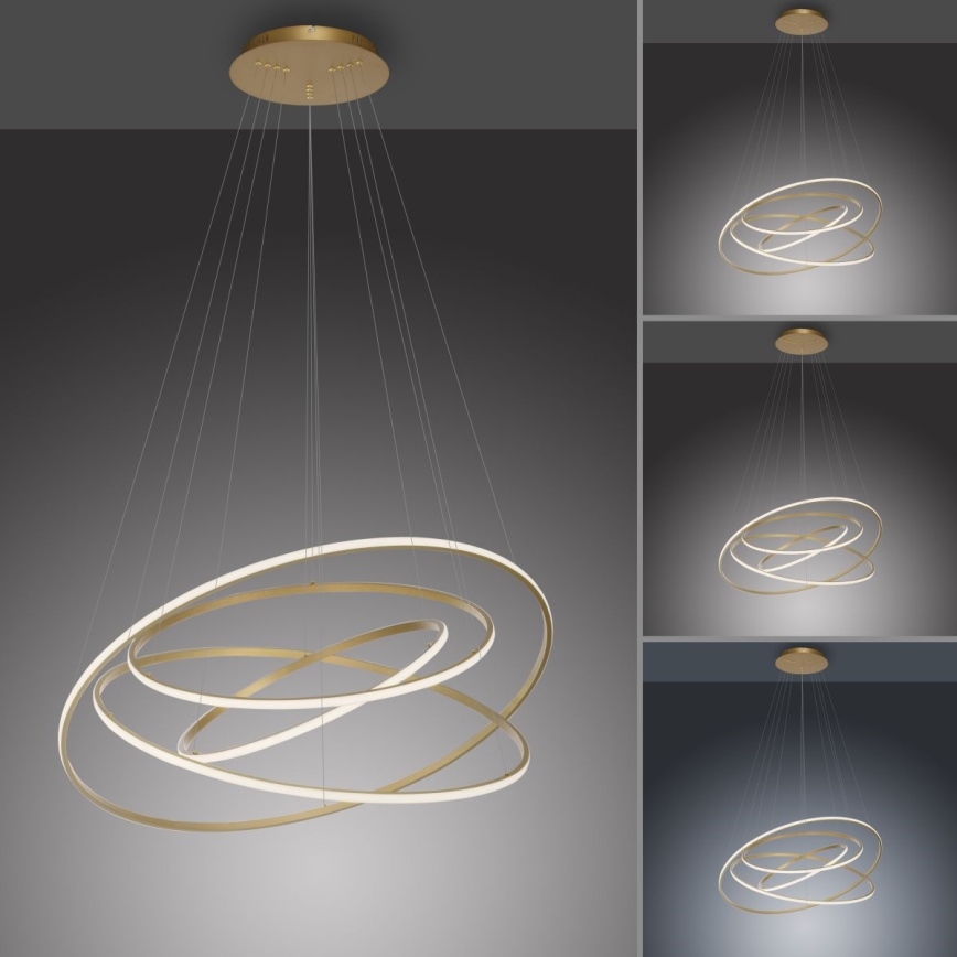 Paul Neuhaus 2124-60 - LED Dimmable chandelier on a string TESSARA LED/97W/230V 2700-5000K + remote control