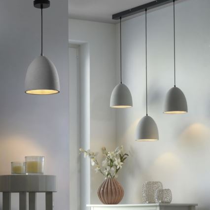 Paul Neuhaus 2231-22 - Chandelier on a string ETON 1xE27/40W/230V concrete