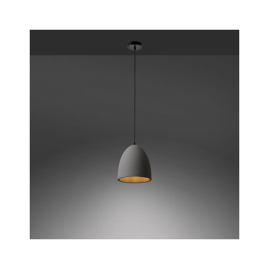 Paul Neuhaus 2231-22 - Chandelier on a string ETON 1xE27/40W/230V concrete