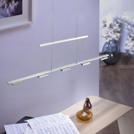 Paul Neuhaus 2446-55 - LED Dimmable chandelier on a string INIGO 5xLED/4W/230V