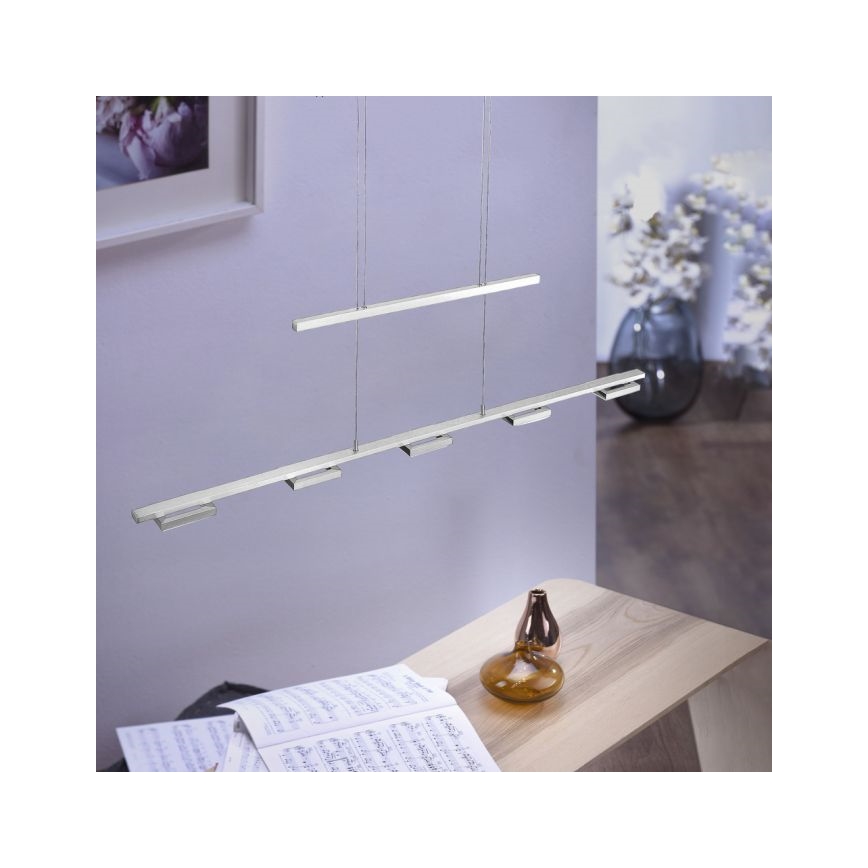 Paul Neuhaus 2446-55 - LED Dimmable chandelier on a string INIGO 5xLED/4W/230V
