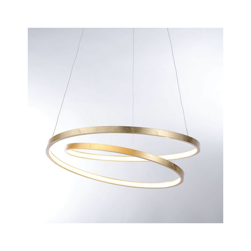 Paul Neuhaus 2472-12 - LED Dimmable chandelier on a string ROMAN LED/30W/230V gold