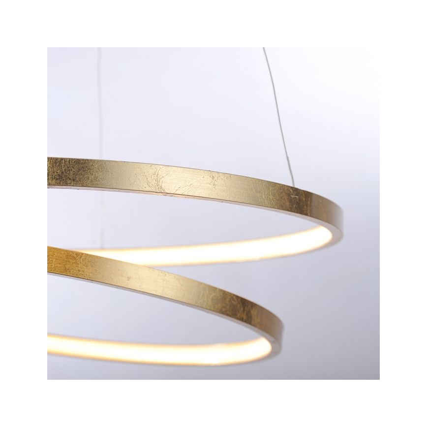 Paul Neuhaus 2472-12 - LED Dimmable chandelier on a string ROMAN LED/30W/230V gold