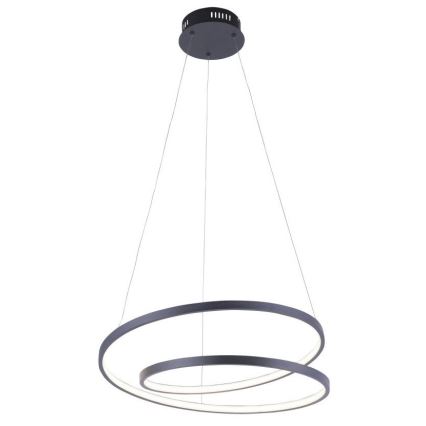 Paul Neuhaus 2472-18 - LED Dimmable chandelier on a string ROMAN LED/30W/230V black