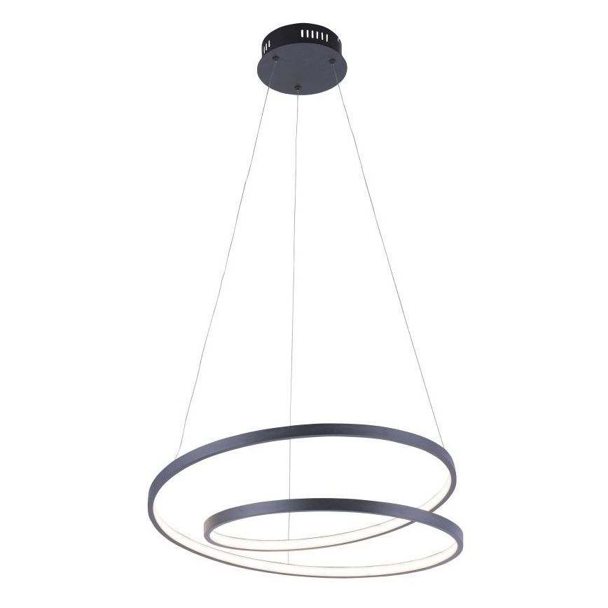 Paul Neuhaus 2472-18 - LED Dimmable chandelier on a string ROMAN LED/30W/230V black