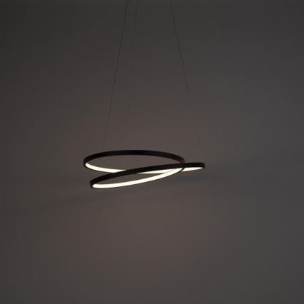Paul Neuhaus 2472-18 - LED Dimmable chandelier on a string ROMAN LED/30W/230V black