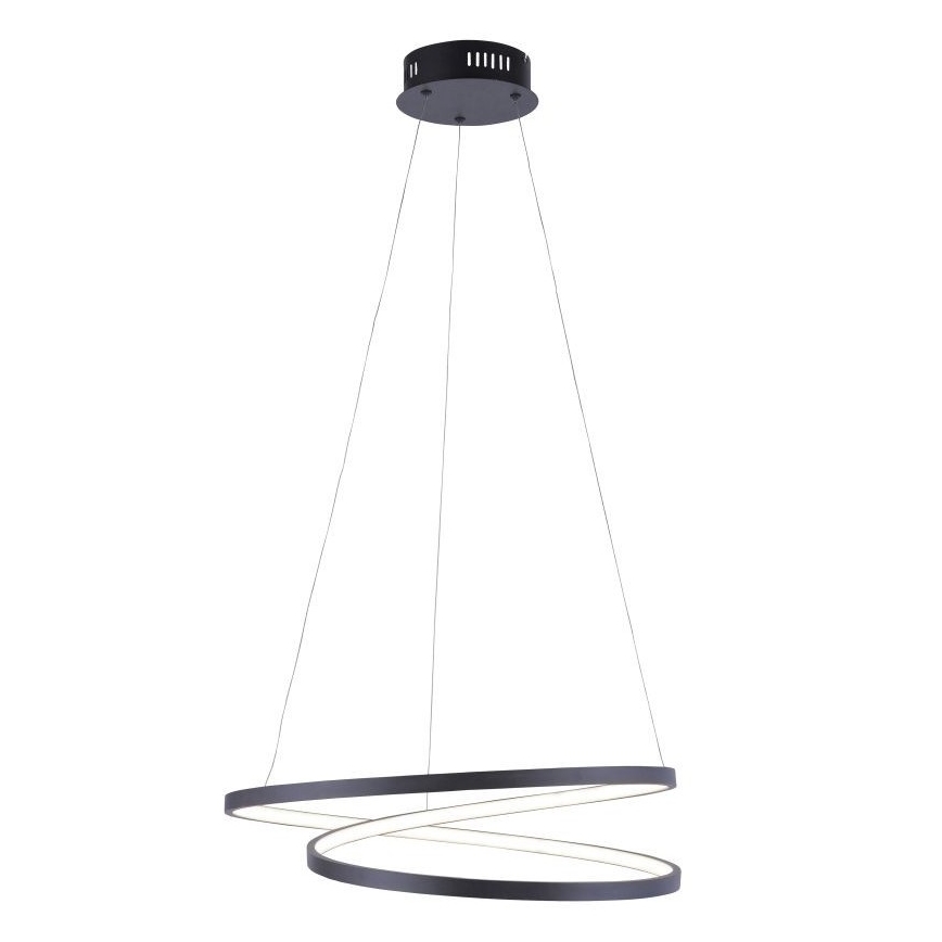 Paul Neuhaus 2472-18 - LED Dimmable chandelier on a string ROMAN LED/30W/230V black