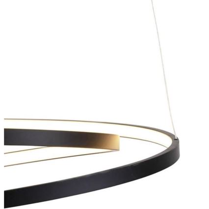 Paul Neuhaus 2472-18 - LED Dimmable chandelier on a string ROMAN LED/30W/230V black