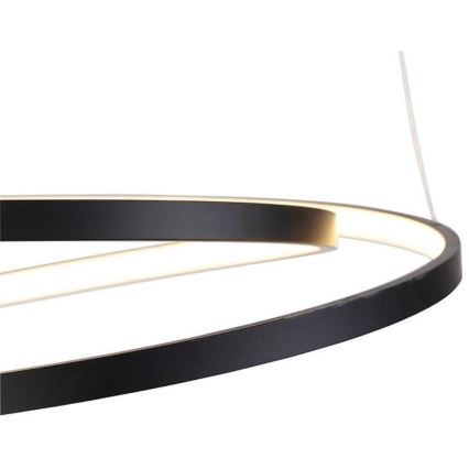 Paul Neuhaus 2472-18 - LED Dimmable chandelier on a string ROMAN LED/30W/230V black