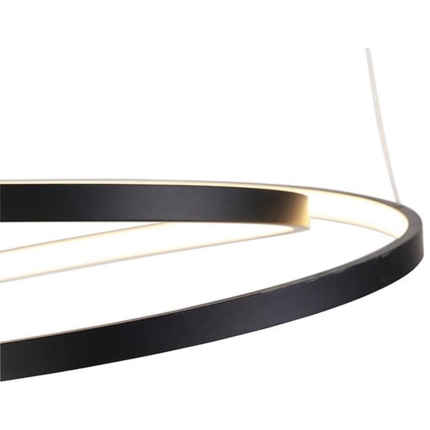 Paul Neuhaus 2472-18 - LED Dimmable chandelier on a string ROMAN LED/30W/230V black