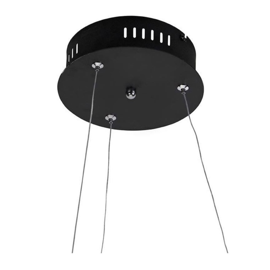 Paul Neuhaus 2472-18 - LED Dimmable chandelier on a string ROMAN LED/30W/230V black