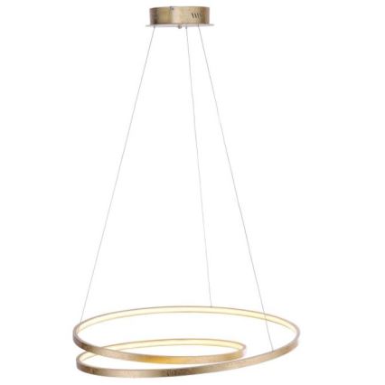 Paul Neuhaus 2474-12 - LED Dimmable chandelier on a string ROMAN LED/40W/230V gold
